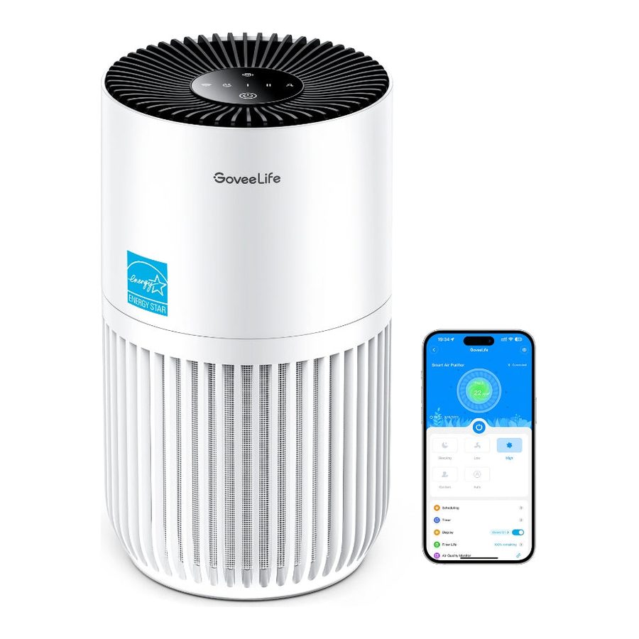 GoveeLife Smart Air Purifier Lite with its app