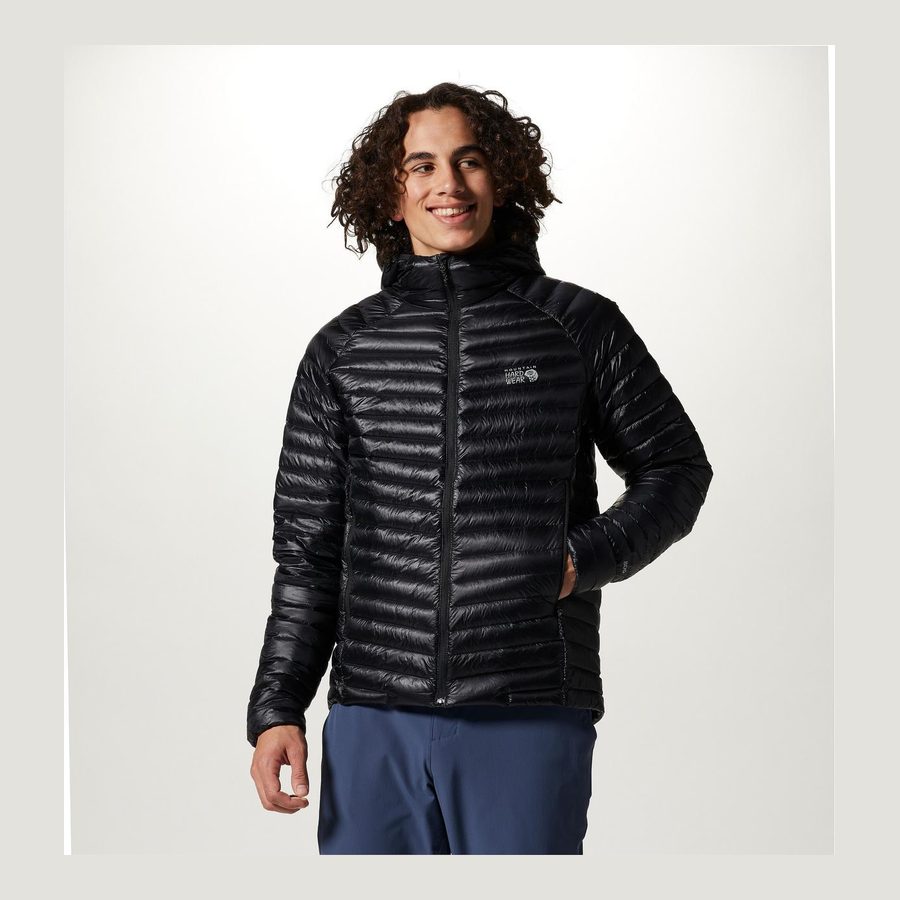 Mountain Hardwear men's Ghost Whisperer hooded down jacket