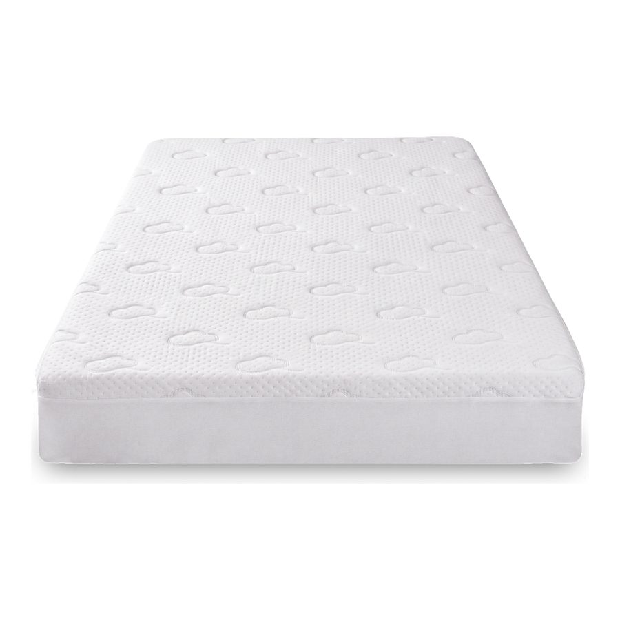 Puffy Deluxe Mattress Topper fitted over a mattress