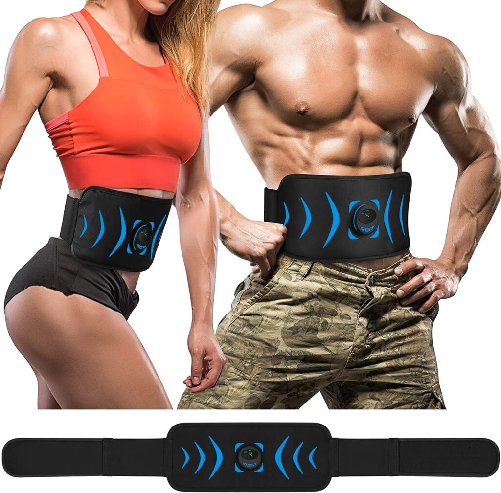 FOPIE ABS Abdominal Toning Trainer, Abs Workout Equipment, Ab Sport Exercise Belt for Men and Women