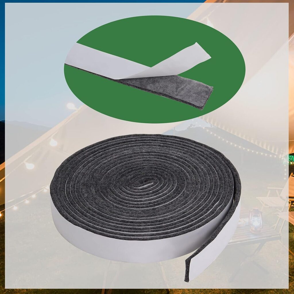 Gasket for Big Green Egg Large, High Temp Grill BBQ Smoker Gasket Replacement Compatible with Big Green Egg Large and XLarge,15Ft Long,7/8 Wide,with Scraper,for Big Green Egg Parts Accessories